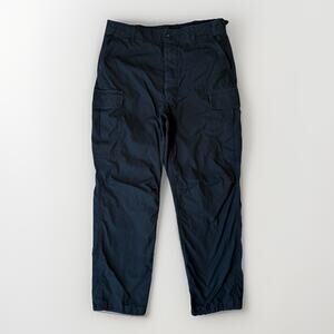 Buck Mason Cargo Pants 34 Black Minimalist Military New York Streetwear